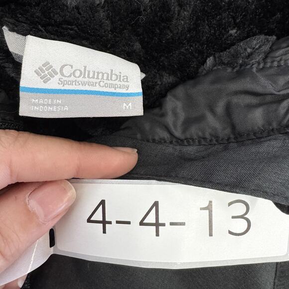 Columbia Jacket Womens Medium Black Hooded Kruser Ridge‎ III Plush Softshell - Picture 5 of 8